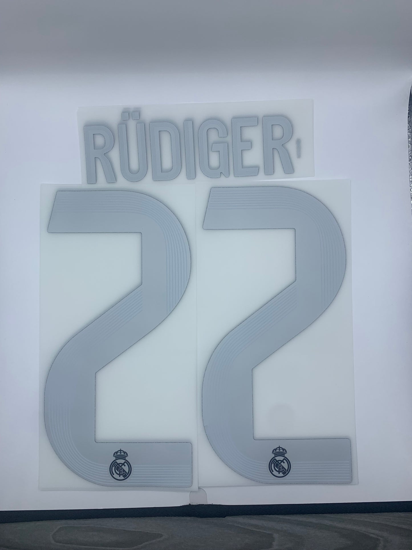 Rüdiger 22 (Cup Style Printing) - 25-26 Real Madrid Away