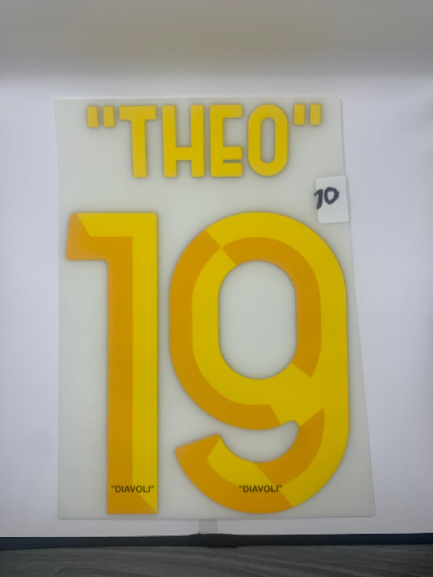 "Theo" 19 (Official AC Milan x Off-White 24/25 Fourth