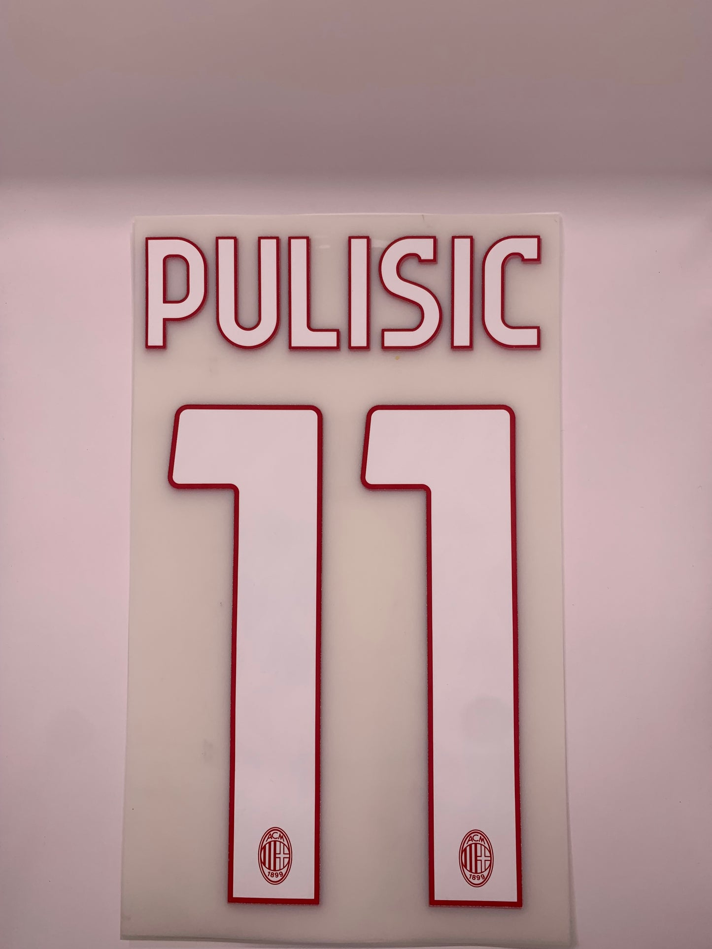 Pulisic 11 (Official Printing) - 25-26 AC Milan Home