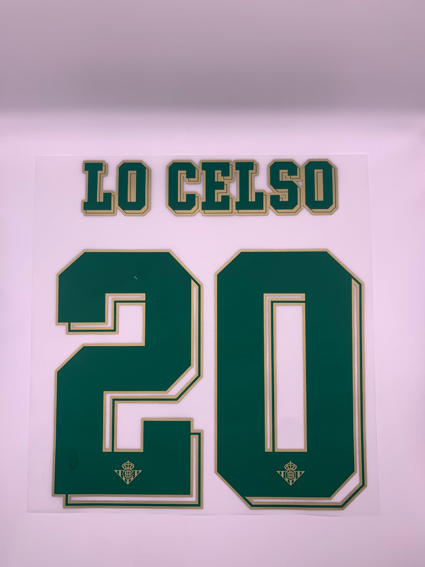 Lo Celso 20 Real Betis Local (Official Printing) - 25-26