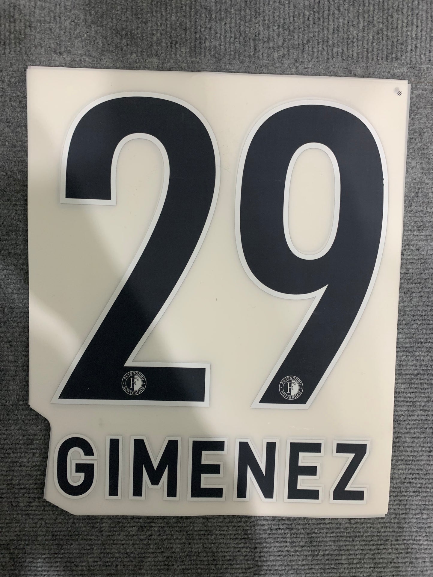 Gimenez Feyenoord Local (Official Printing) - 24-25