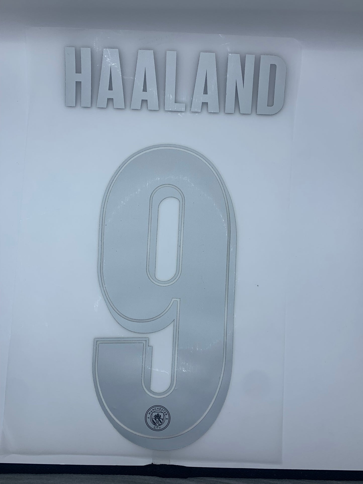 Haaland 9 (Champions League Printing) - 25-26 Man City Away