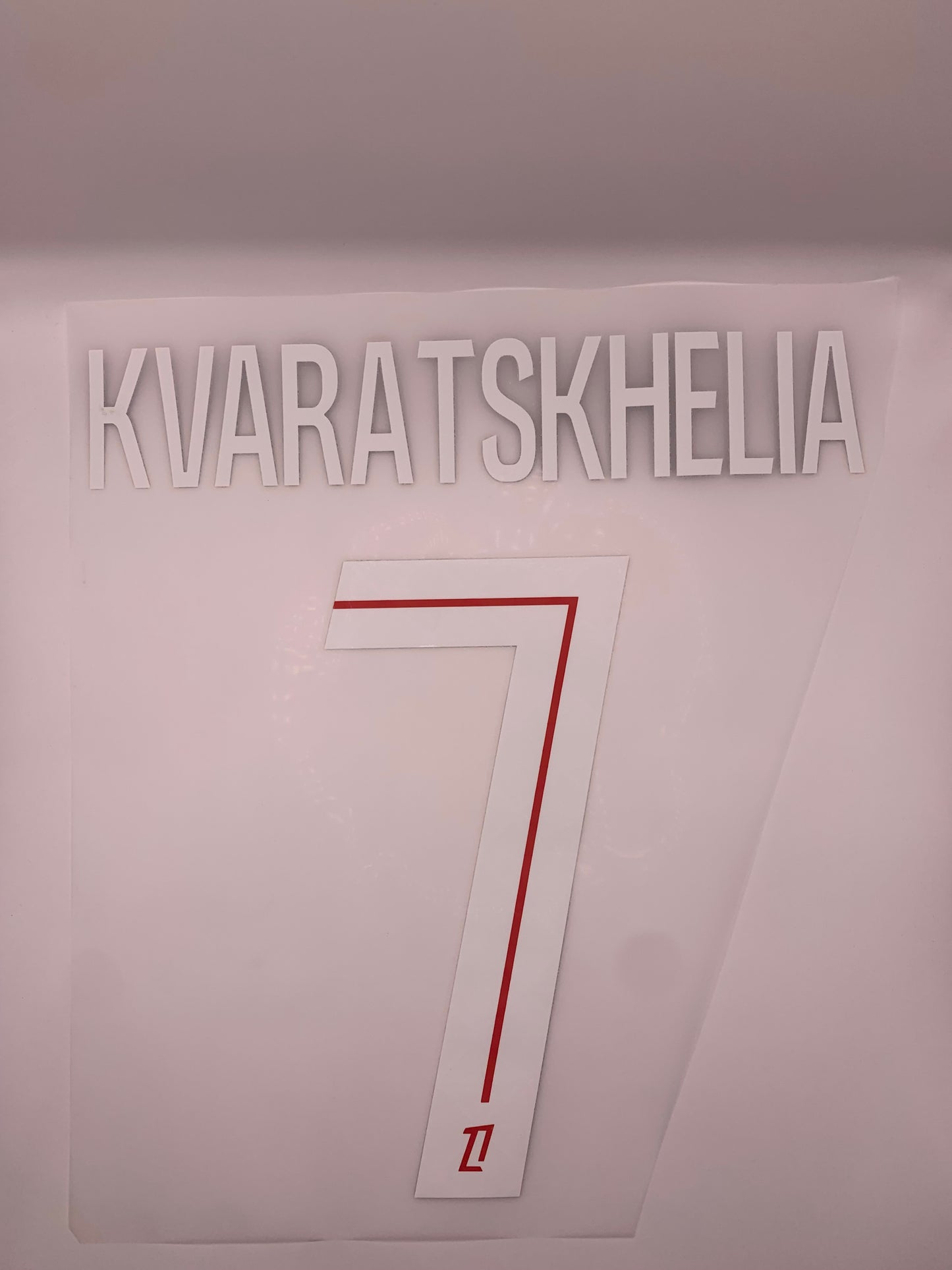 Kvaratskhelia 7 (Ligue 1 Printing) - 25-26 PSG Home