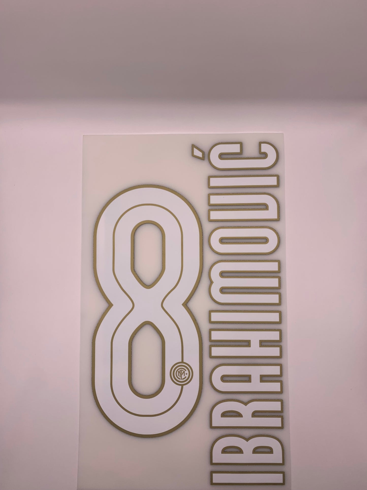 Ibrahimovic 8 (Official Printing) - 07-08 Inter Milan Local