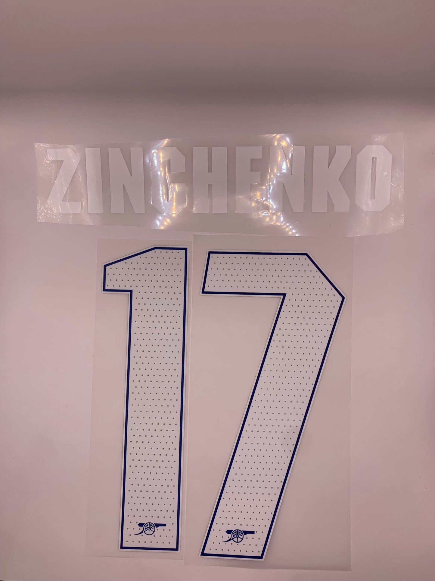 Zinchenko 17 Arsenal Local UCL (Official Printing) - 25-26