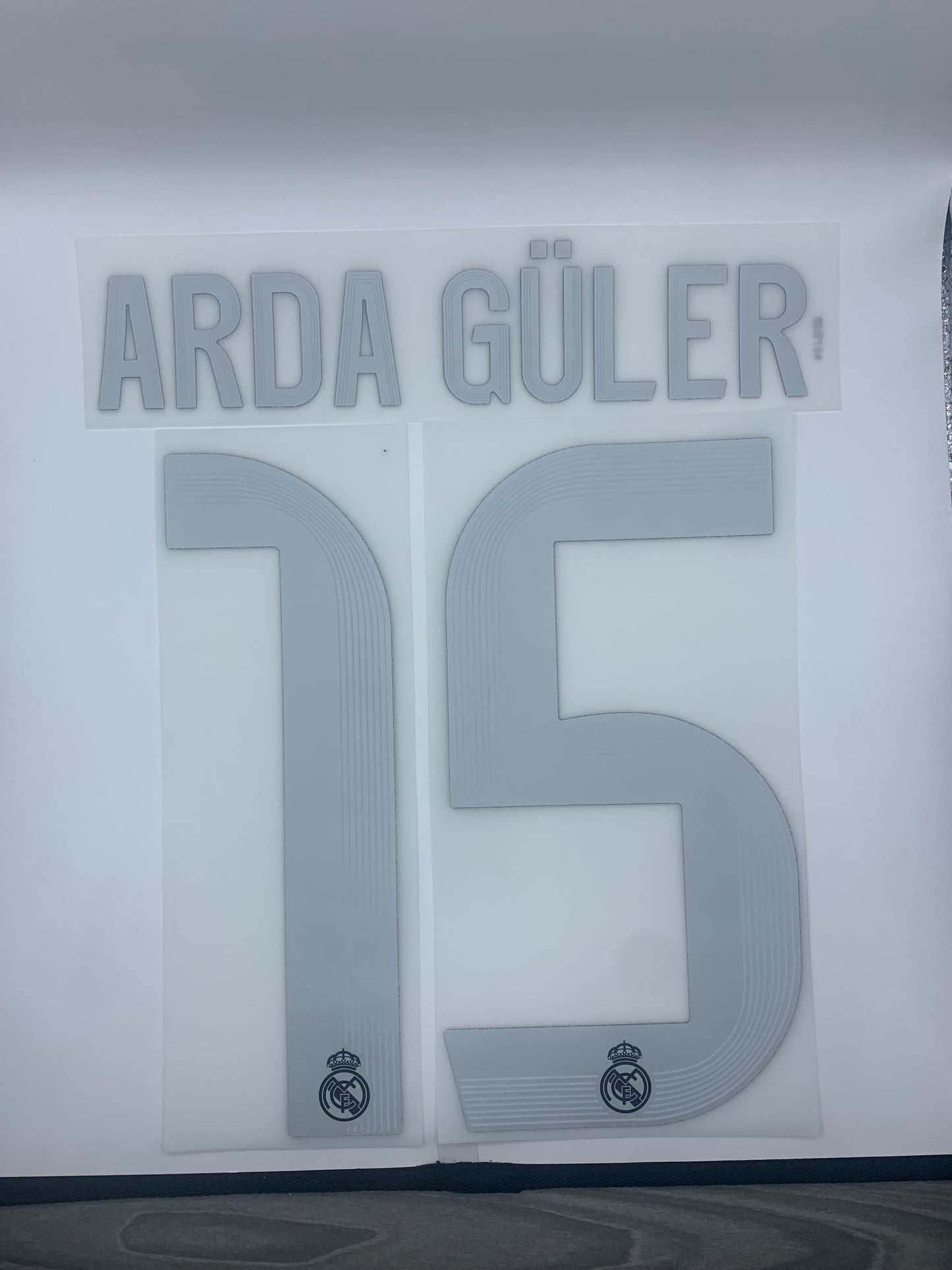 Arda Güler 15 (Cup Style Printing) - 25-26 Real Madrid