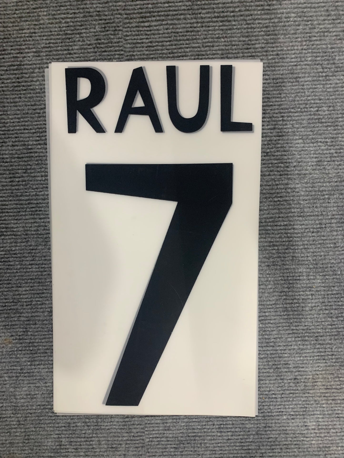 Raul 7 (Retro Printing) - 98-00 Real Madrid Home