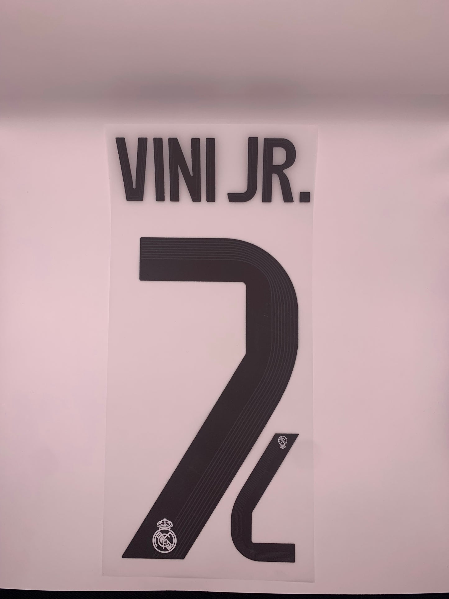 Vini Jr 7 (Cup Style Printing) - 25-26 Real Madrid Home