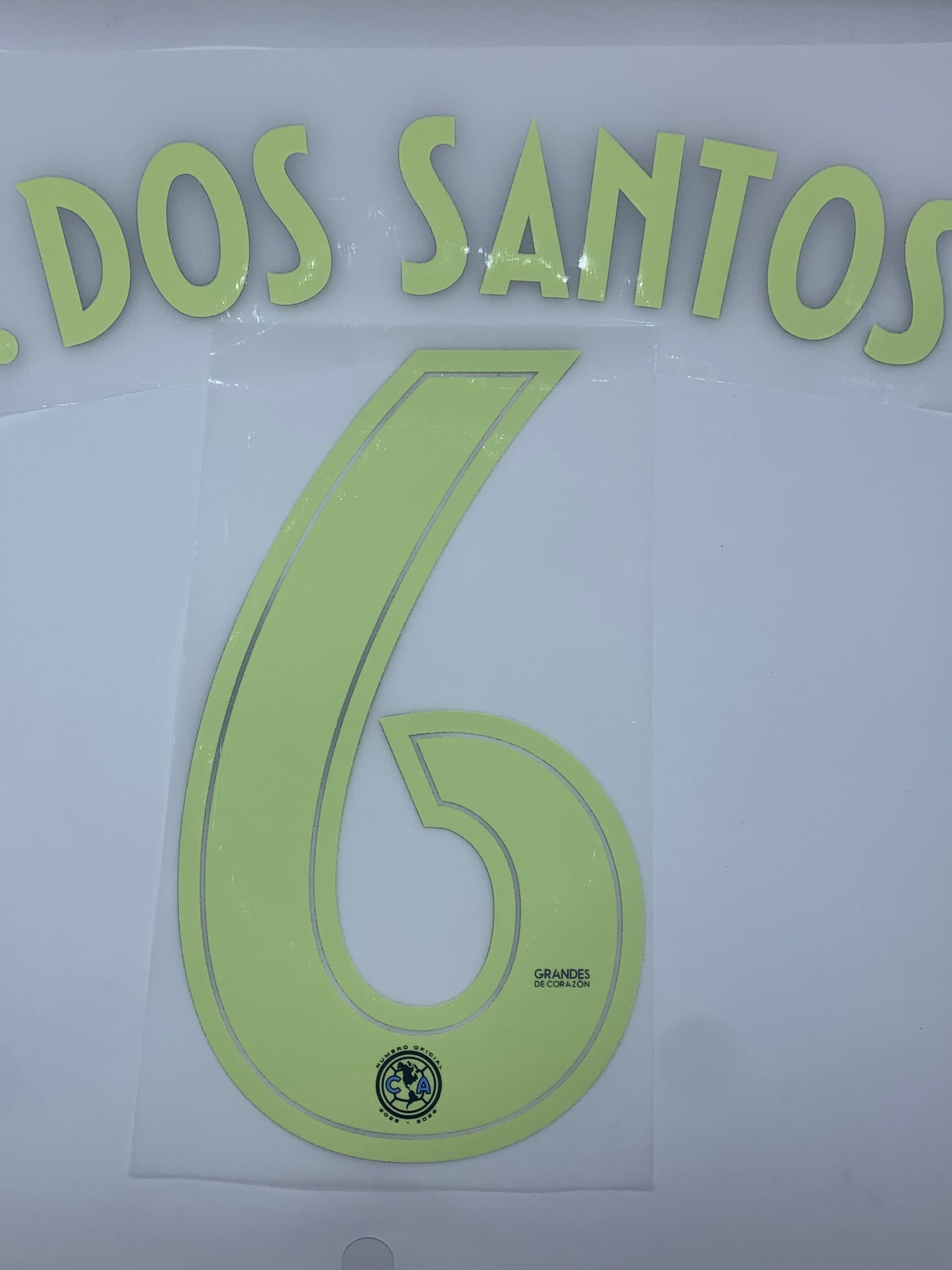G. Dos Santos 6 (Liga MX) - 25-26 Club America Away