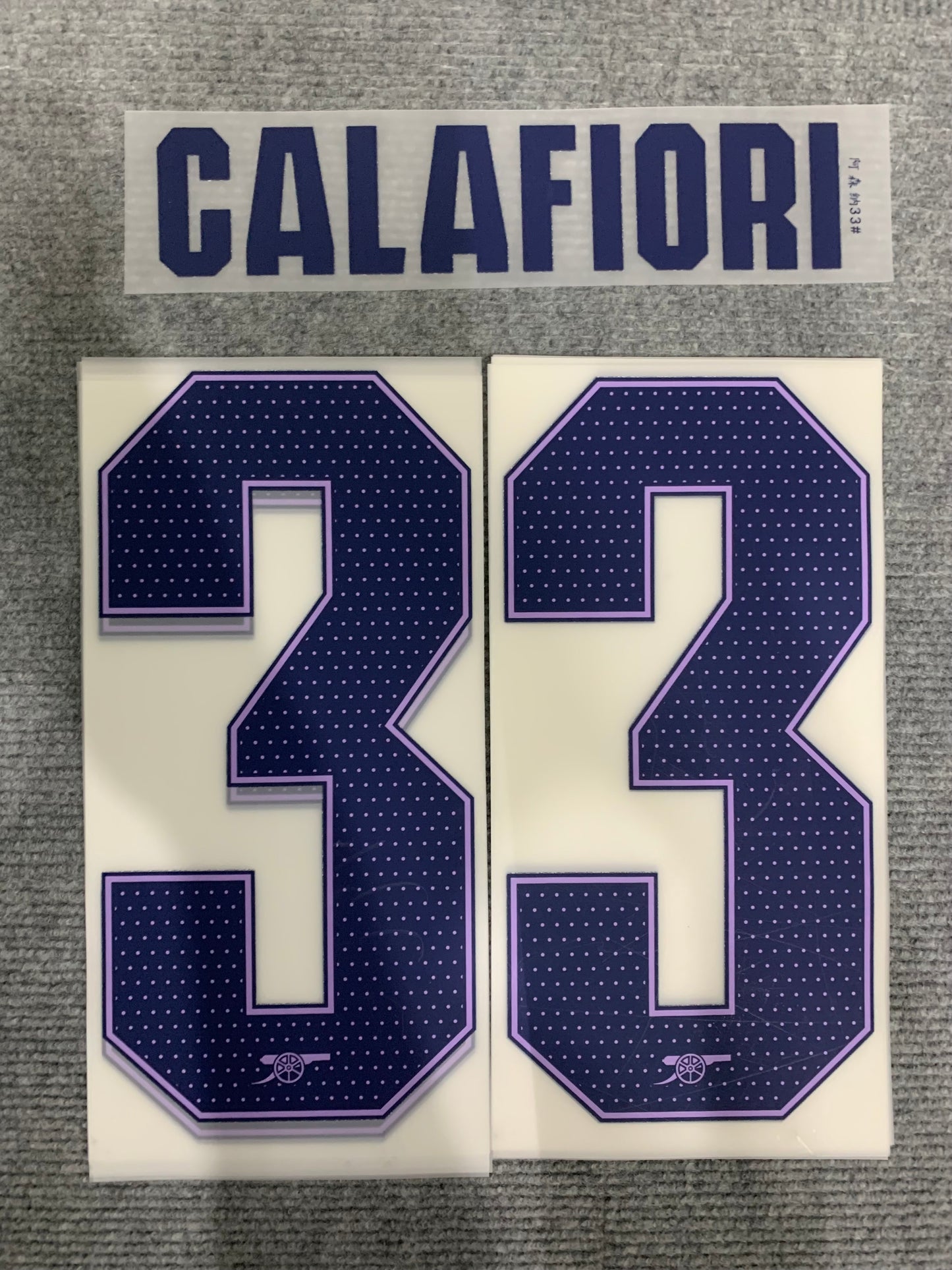 Calafiori Arsenal Alternativa UCL (Official Printing) - 24-25