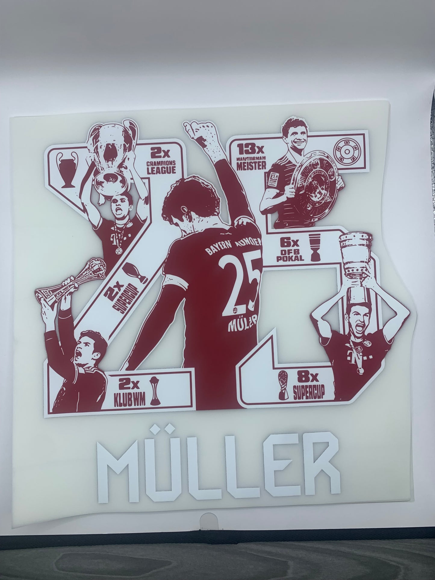 Muller 25 (Special Edition Printing) - 25-26 Bayern Munich Home
