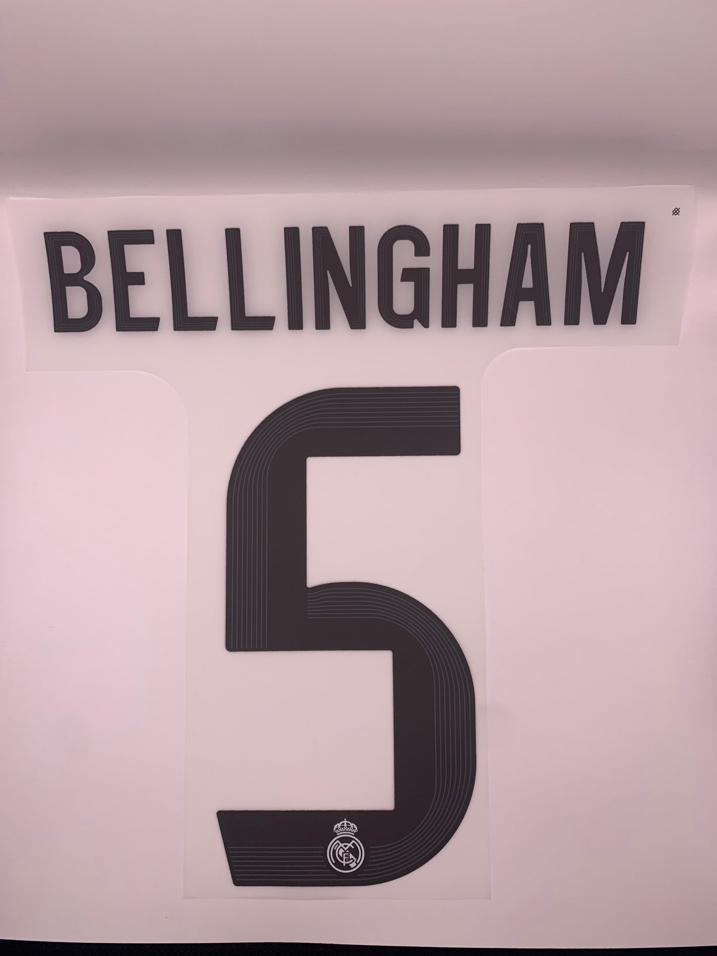Bellingham 5 (Cup Style Printing) - 25-26 Real Madrid Home