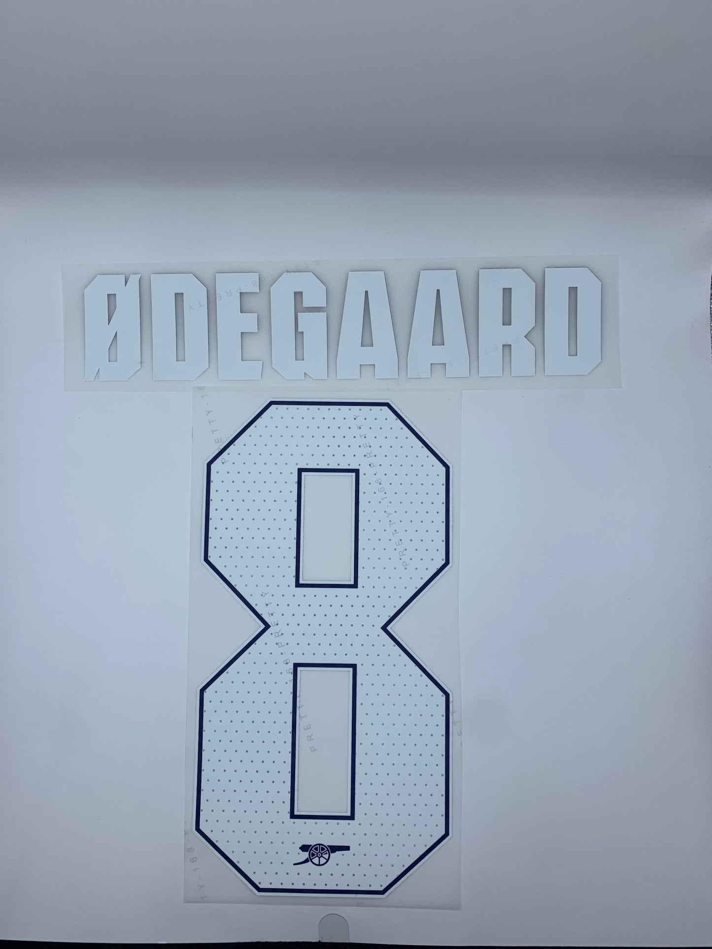 Odegaard Arsenal Local UCL (Official Printing) - 24-25