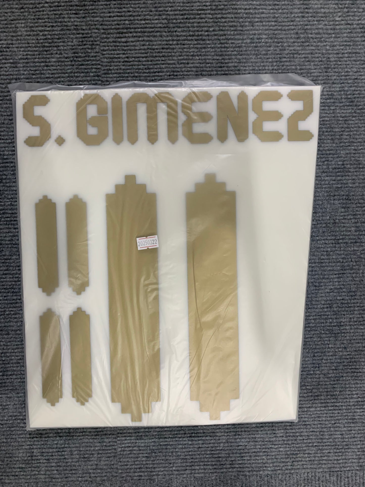 S.Gimenez 11 (Official Printing) - 2025 Mexico 3rd