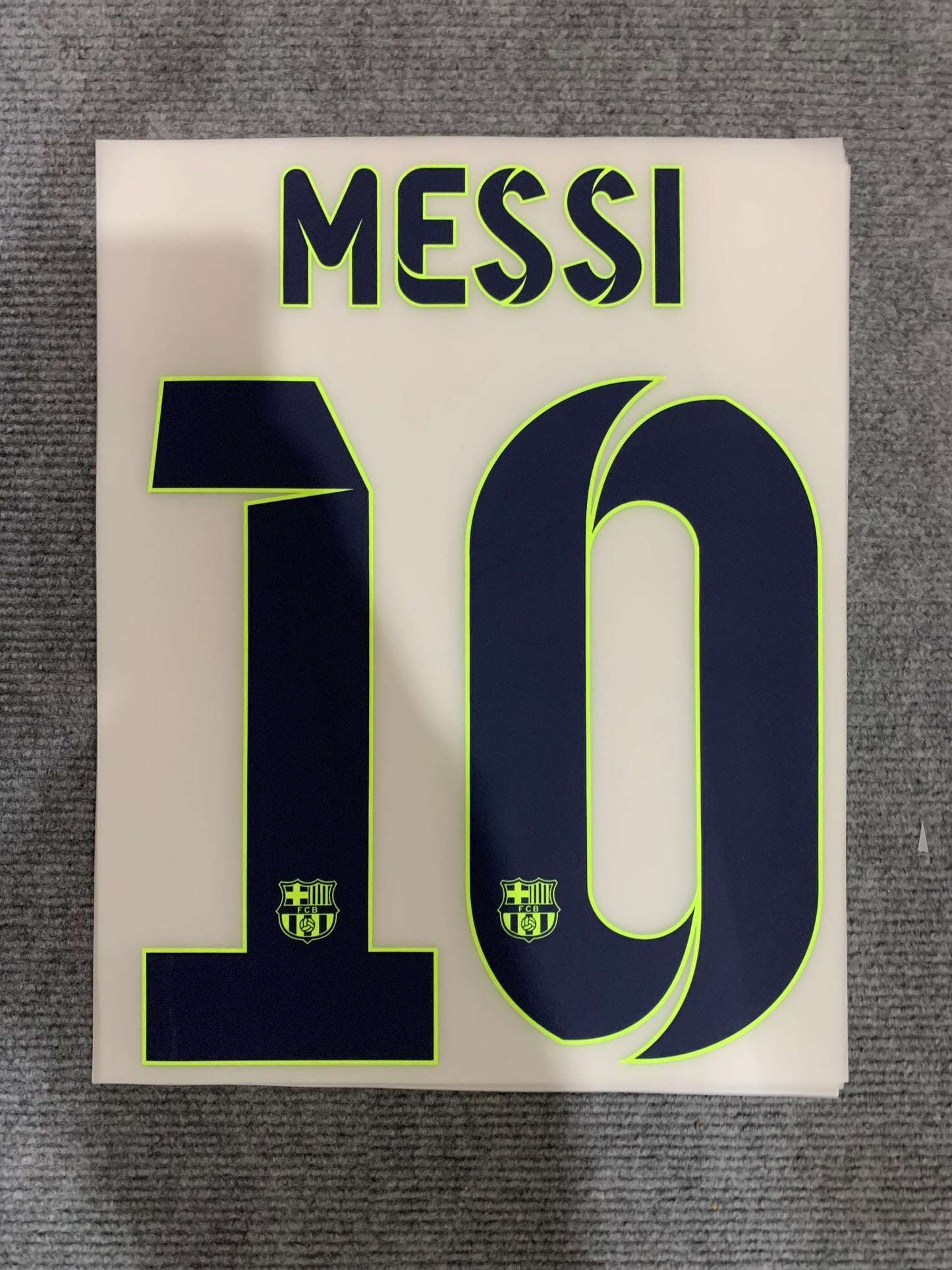 Messi 10 Barcelona Visita (Official Printing) 12-14