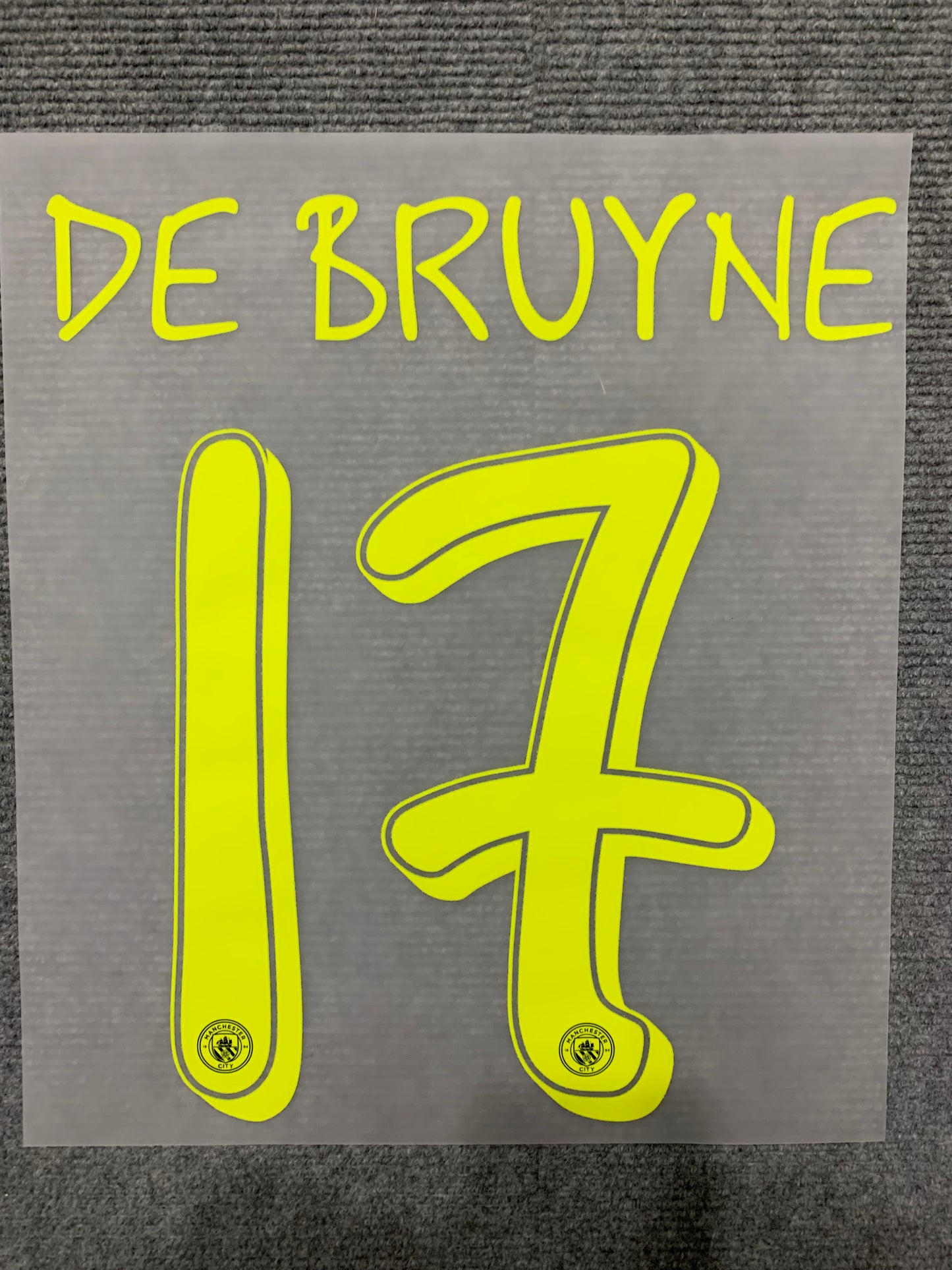 De Bruyne Manchester City Alternativa UCL (Official Printing) - 24-25