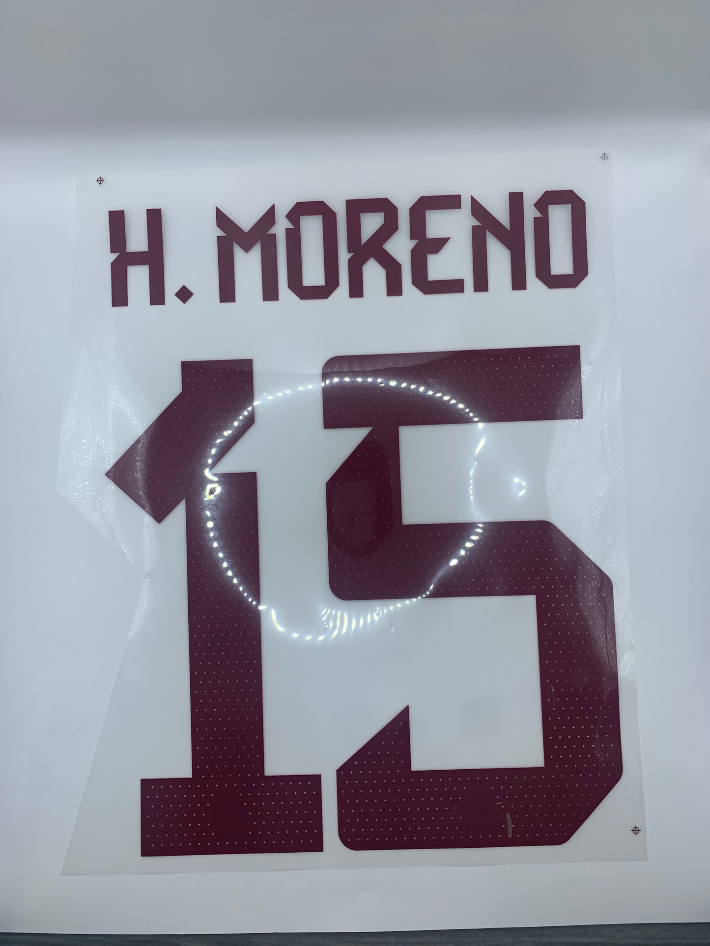 H. Moreno 15 (Official Printing) - 22-23 Mexico Away