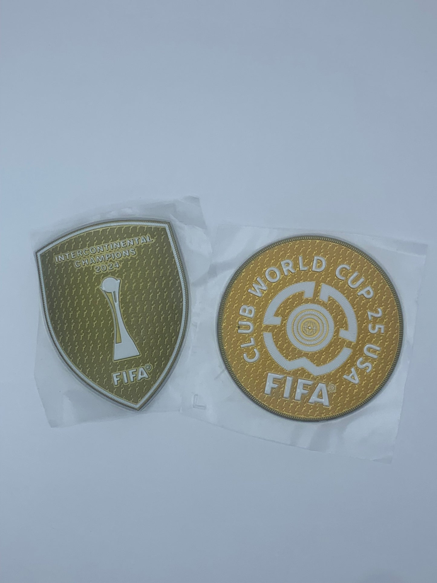 2025 Club World Cup + Intercontinental Cup Winners Badge Set (Real Madrid) TPU