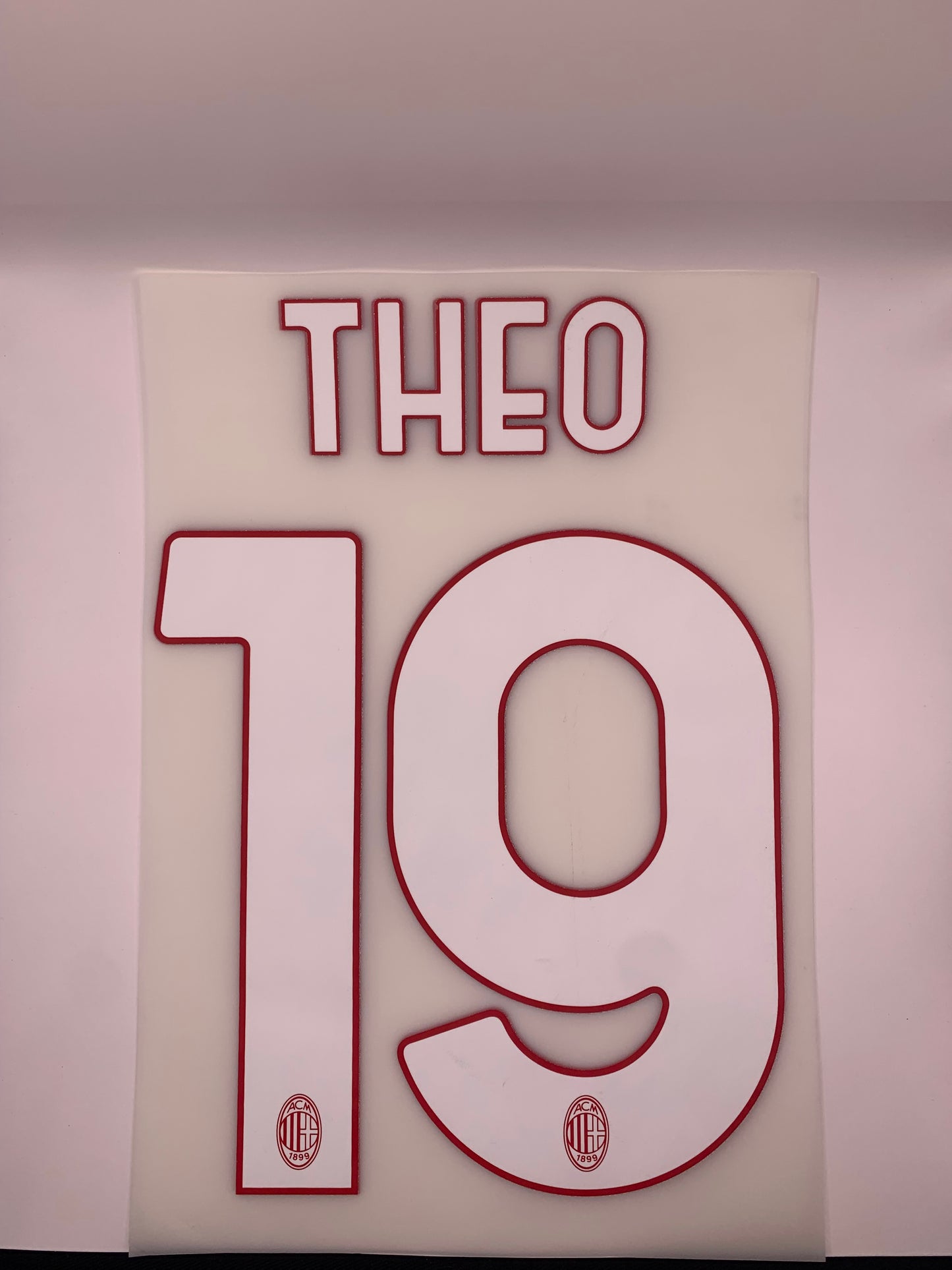 Theo 19 (Official Printing) - 25-26 AC Milan Home