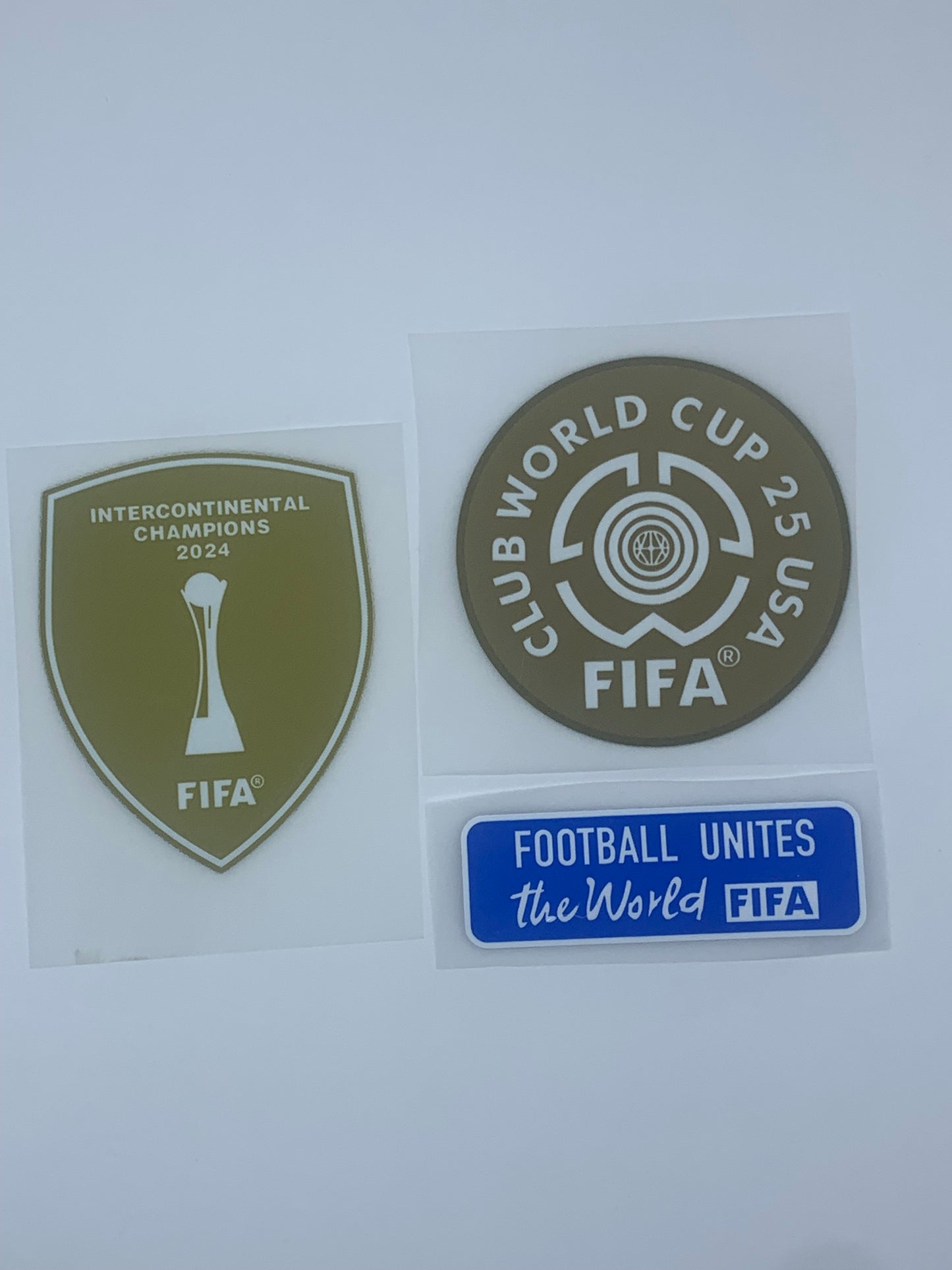 2025 Club World Cup + Intercontinental Cup Winners Badge Set (Real Madrid)