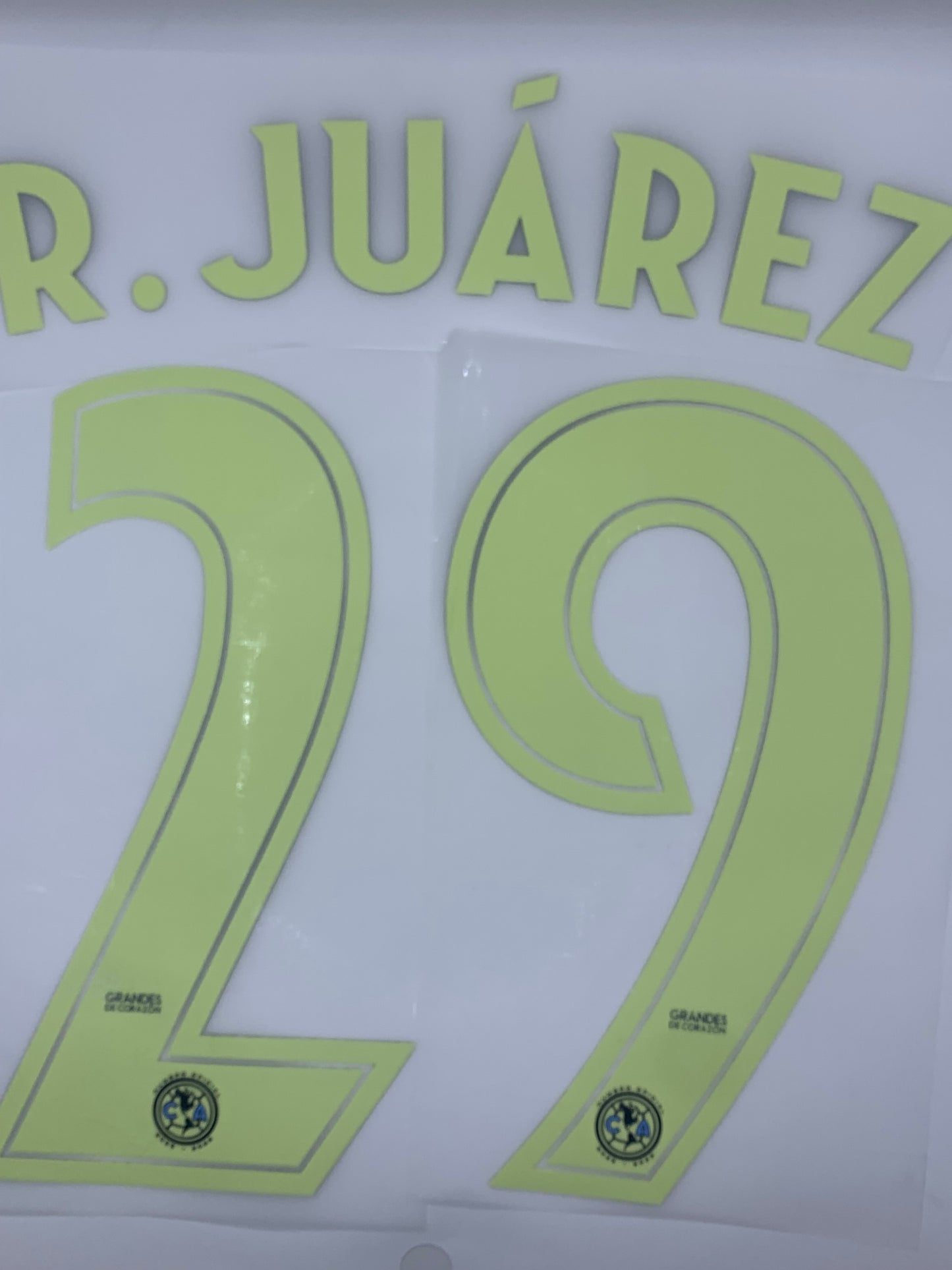 R. Juarez 29 (Liga MX) - 25-26 Club America Away