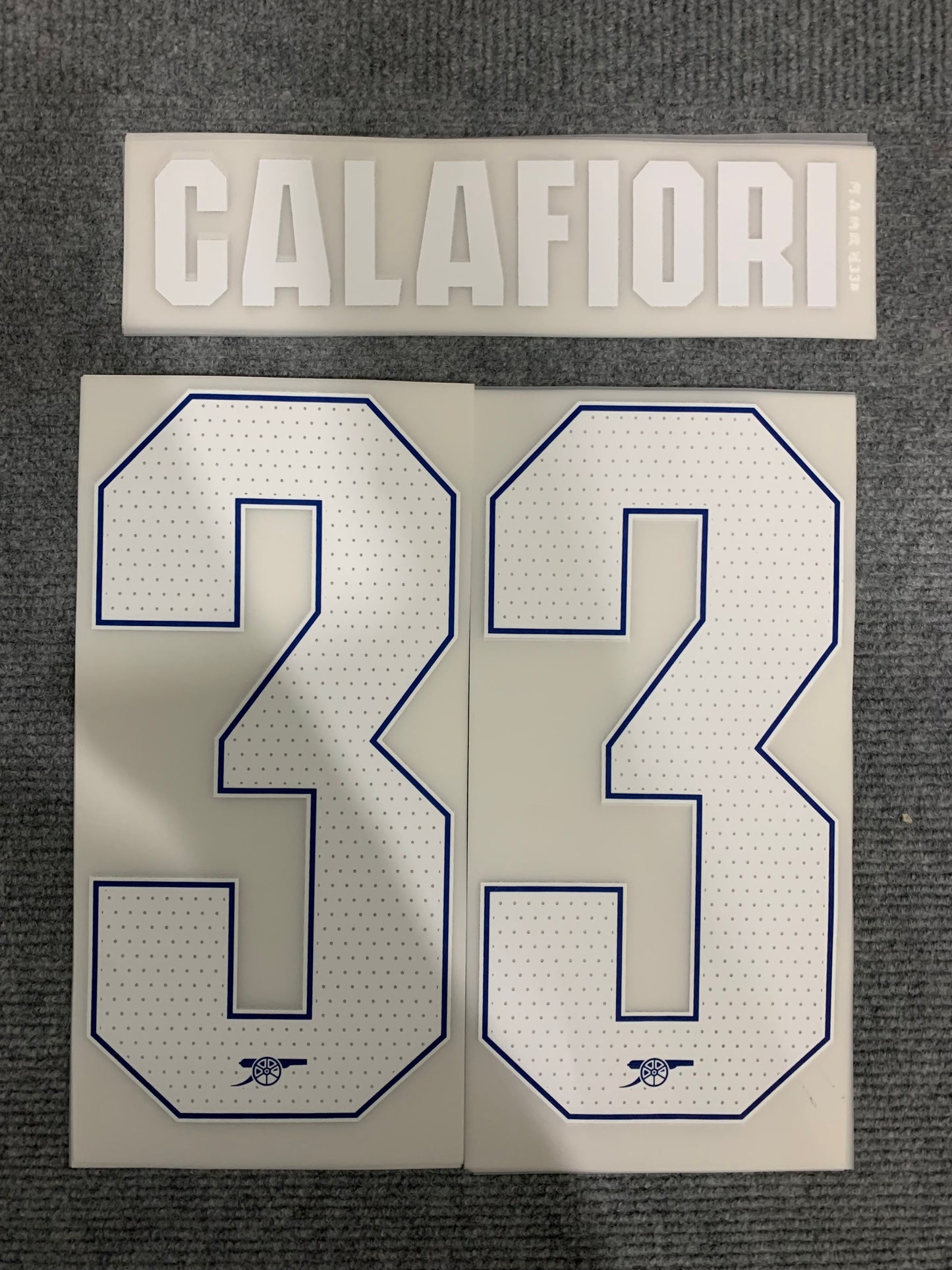 Calafiori Arsenal Local UCL (Official Printing) - 24-25