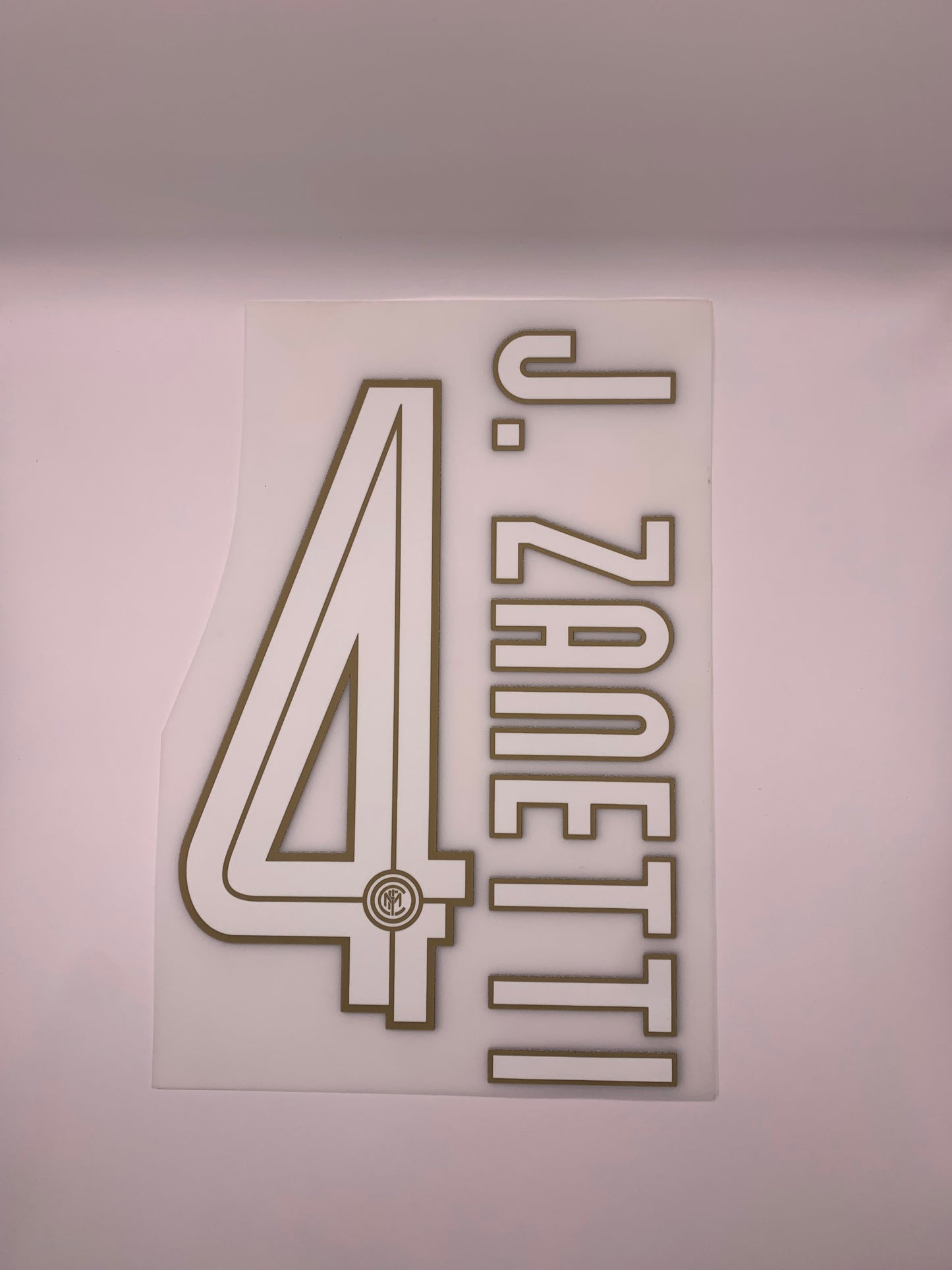 Zanetti 4 (Official Printing) - 07-08 Inter Milan Local