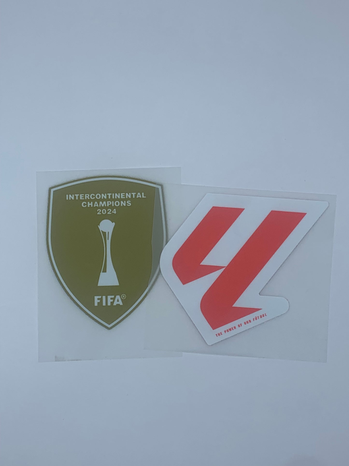 2025 La Liga + Intercontinental Cup Winners Badge Set (Real Madrid)