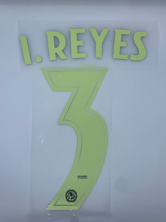 I. Reyes 3 (Liga MX) - 25-26 Club America Away