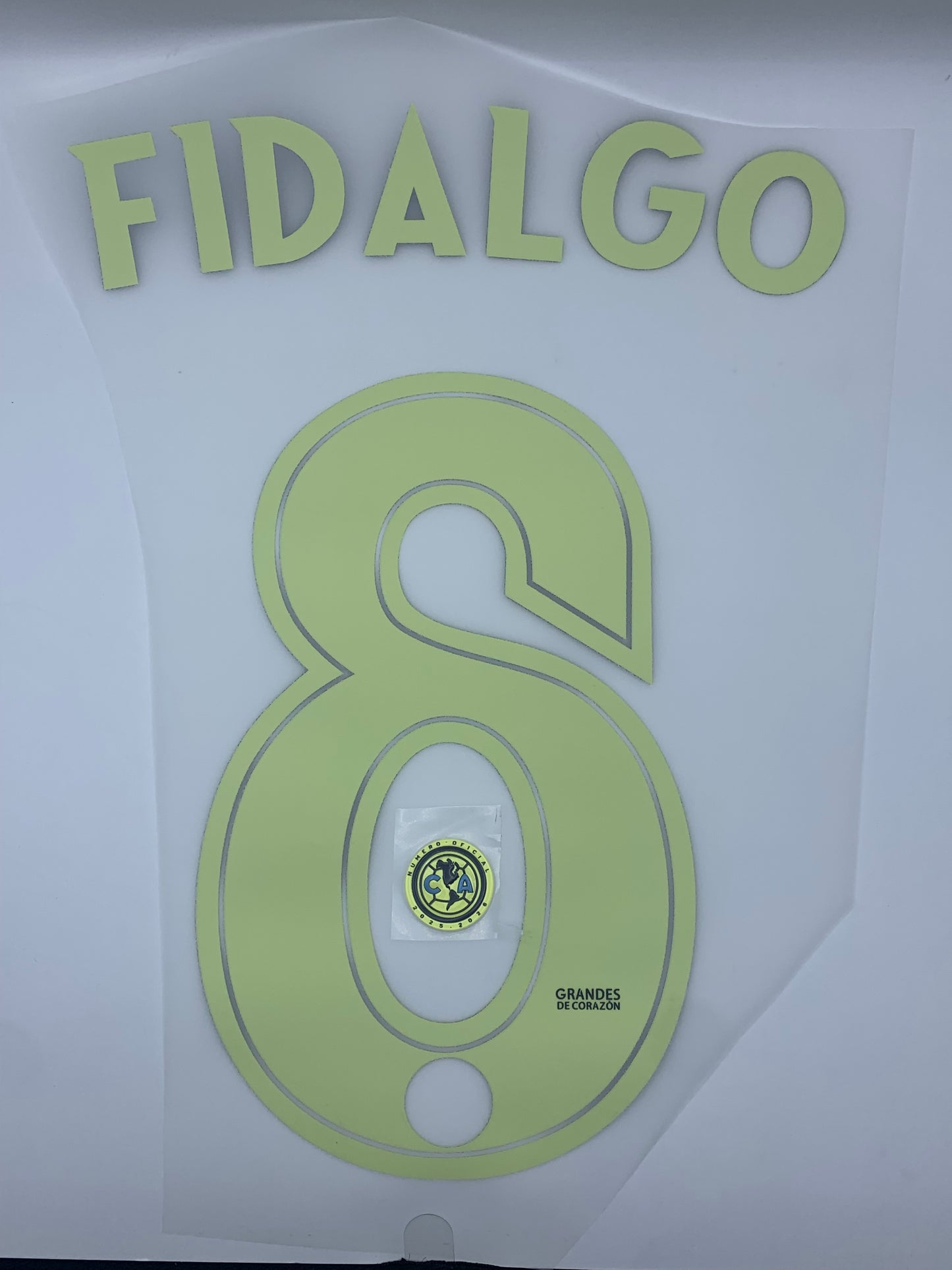 Fidalgo 8 (Liga MX - Escudo 3D) - 25-26 Club America Away