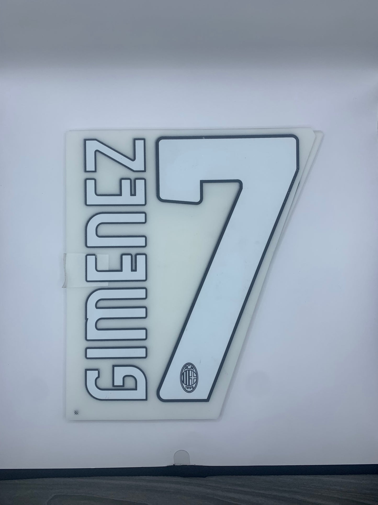 Gimenez 7 AC Milan Home Liga (Official Printing) - 24-25