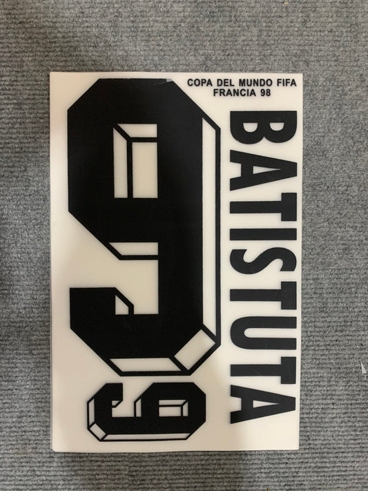Batistuta Argentina Local (Official Printing)