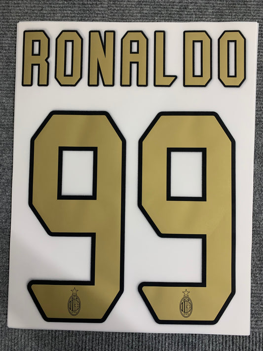 Ronaldo AC Milan Local (Official Printing) - 06