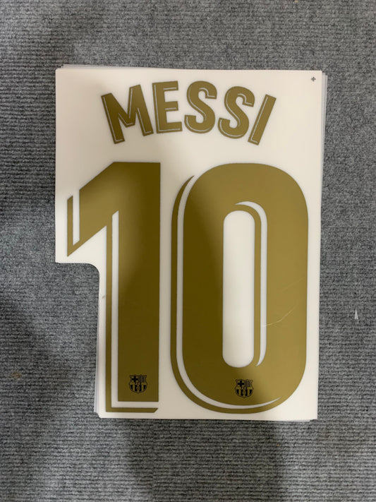 Messi 10 Barcelona Visita Liga (Official Printing) 18