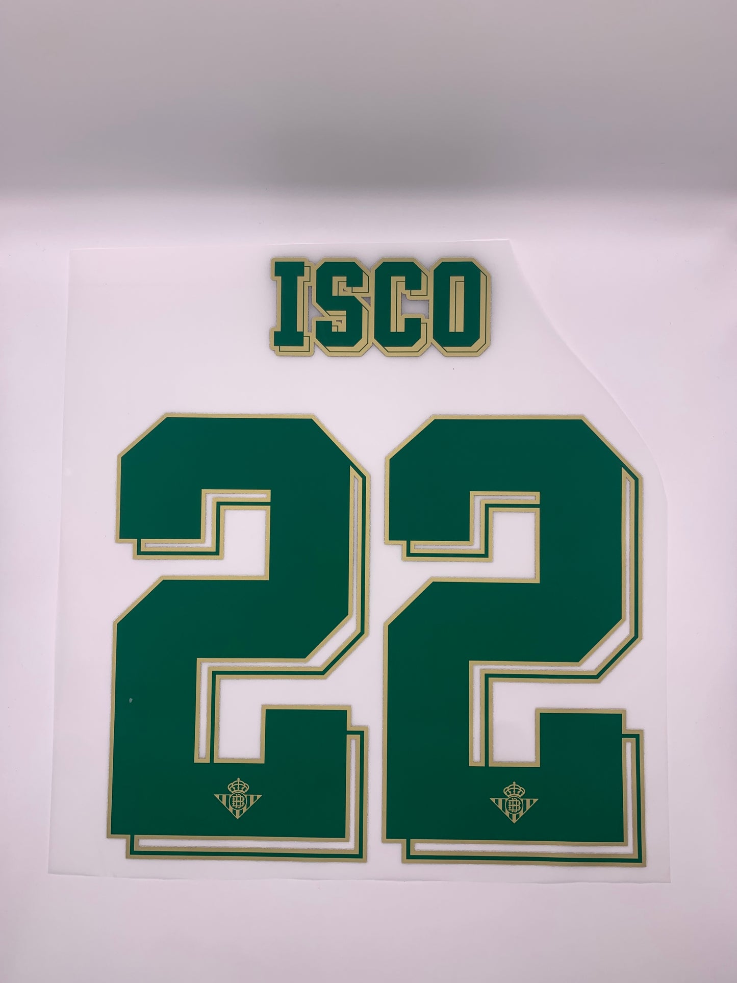 Isco 22 Real Betis Local  (Official Printing) - 25-26