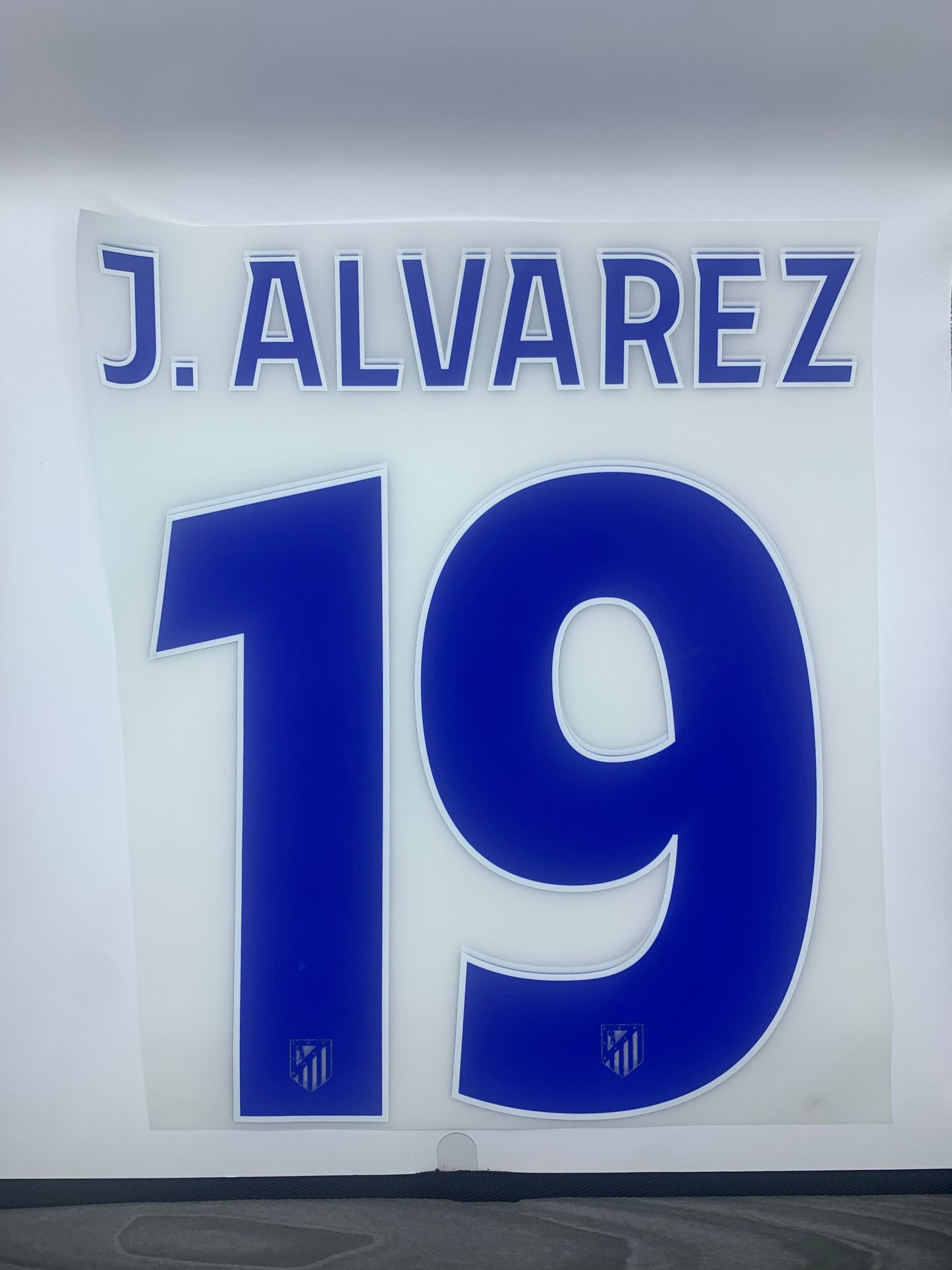 J.Alvarez 19 (Official Cup Printing) - 25-26 Atletico Madrid Home