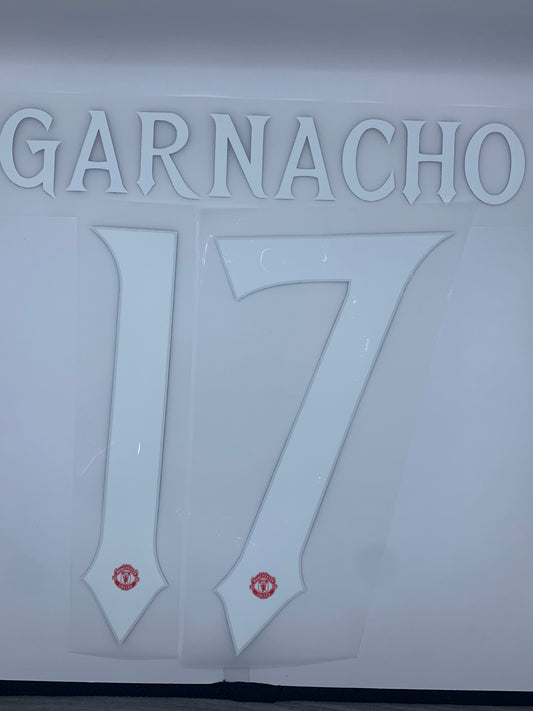 Garnacho 17 (Cup Style Printing) - 25-26 Manchester United Home