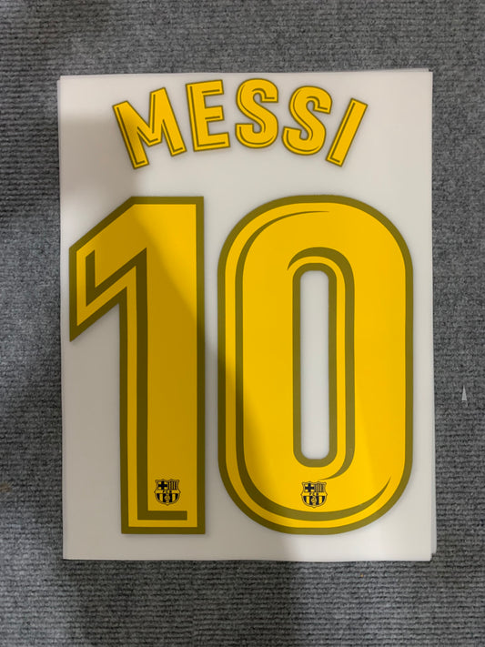 Messi 10 Barcelona Local (Official Printing) -17-18