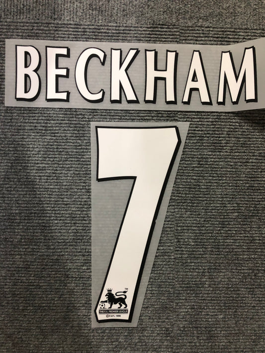 Bckham Manchester United Local (Official Printing) - 98