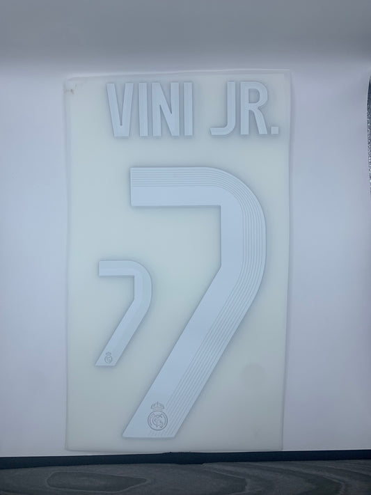Vini Jr. 7 (Cup Style Printing) - 25-26 Real Madrid 3rd