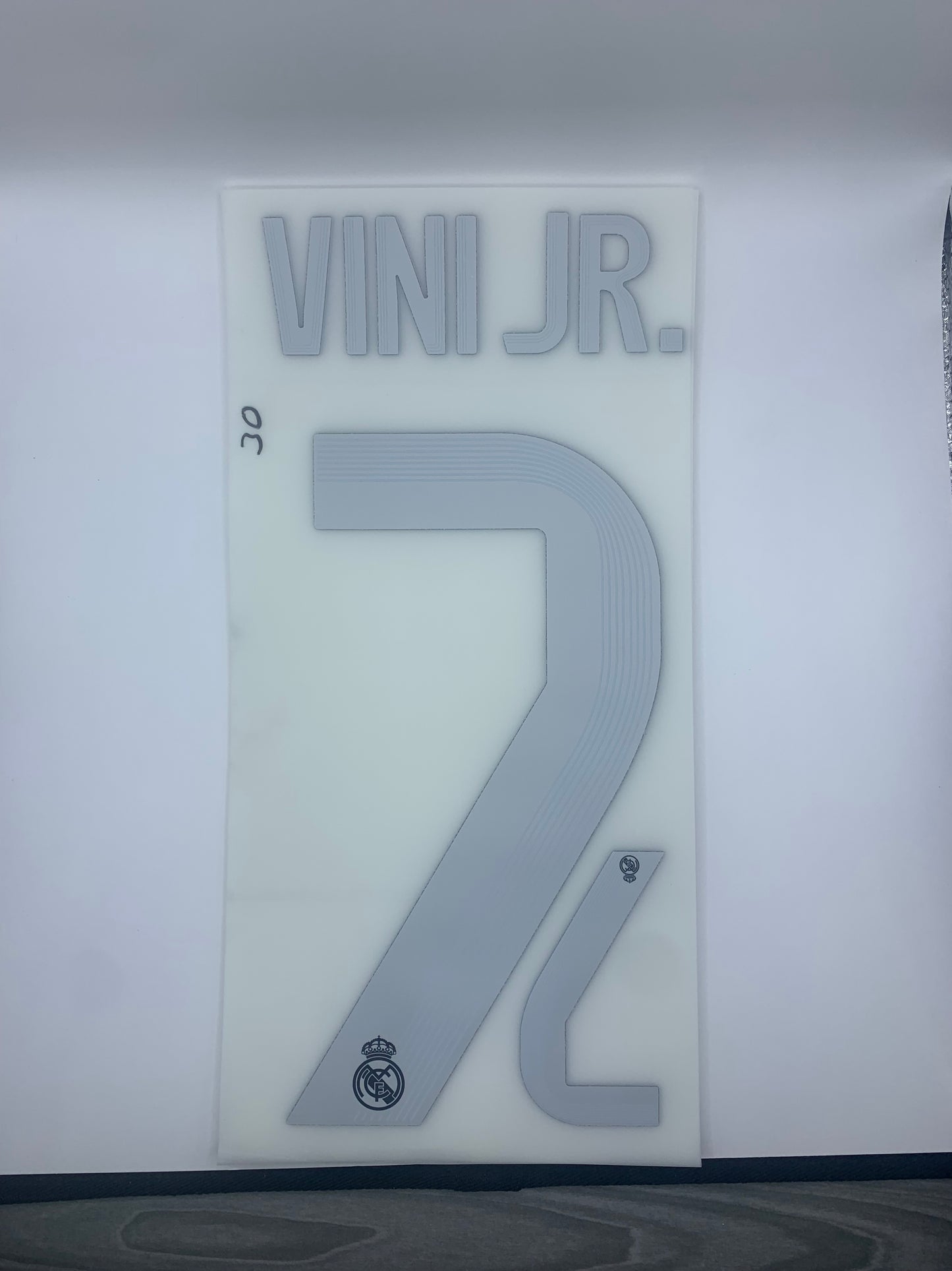 Vini Jr. 7 (Cup Style Printing) - 25-26 Real Madrid Away