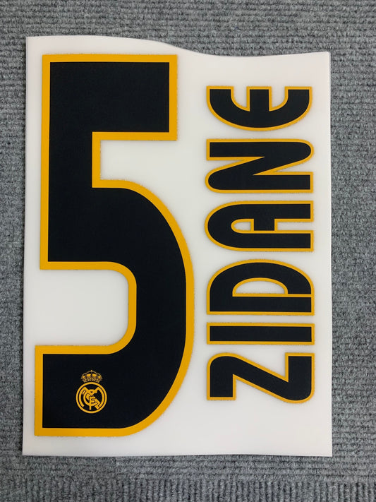 Zidane Real Madrid Local (Official Printing) - 04
