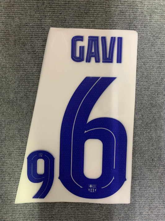 Gavi Barcelona Alternativa UCL (Official Printing) - 24-25