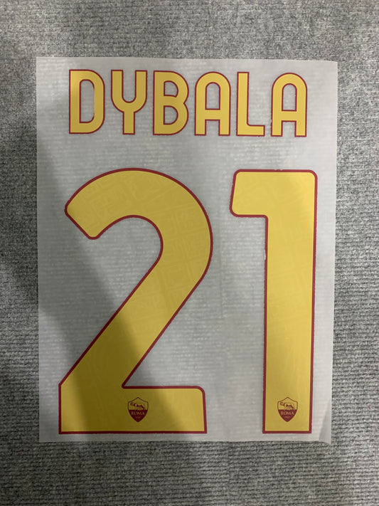 Dybala AS Roma Local (Official Printing) - 24-25