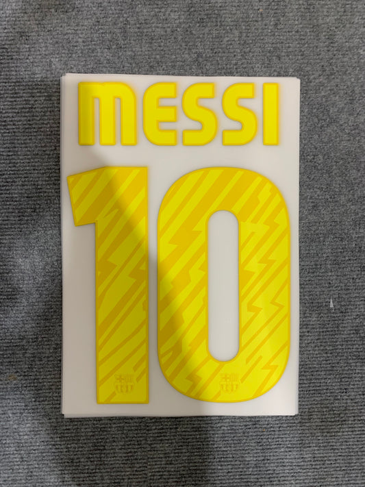 Messi 10 Barcelona Local (Official Printing) - 10-11