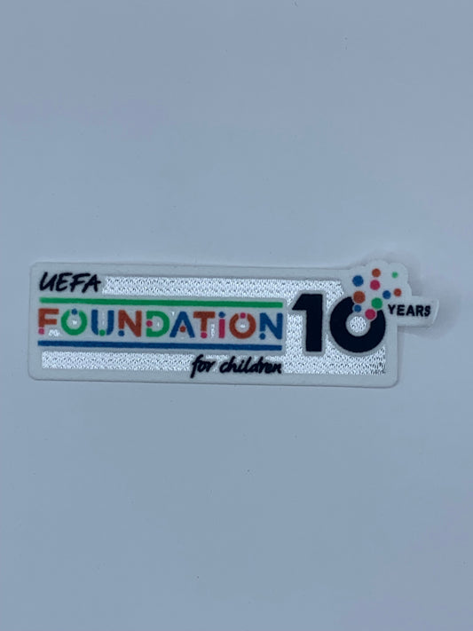 25-26 10th Anniversary UEFA Foundation Patch