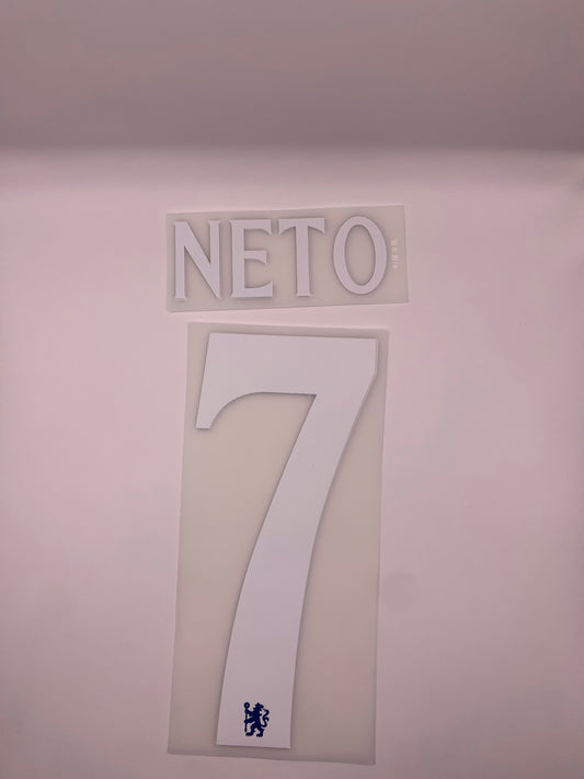 Neto 7 (Cup Style Printing) - 25-26 Chelsea Home