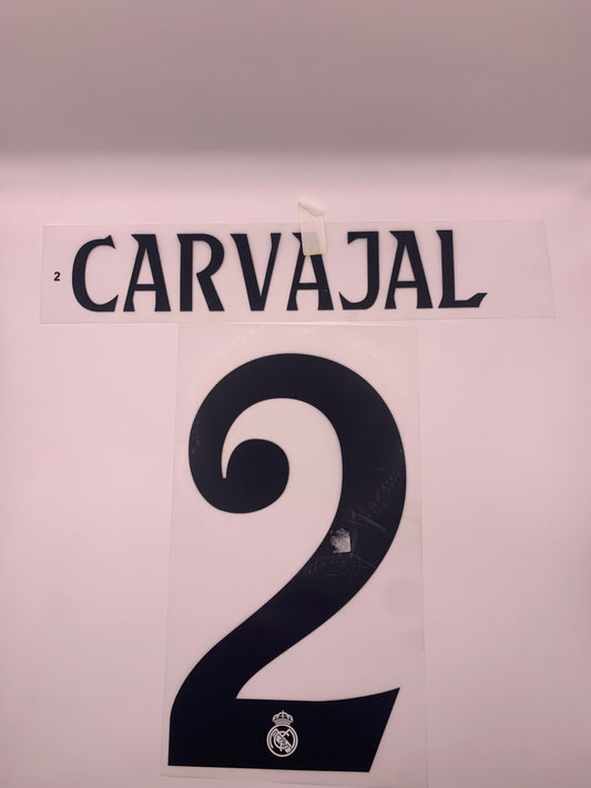 Carvajal Real Madrid Local (Official Printing) - 24-25