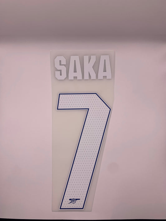 Saka 7 Arsenal Local UCL (Official Printing) - 25-26