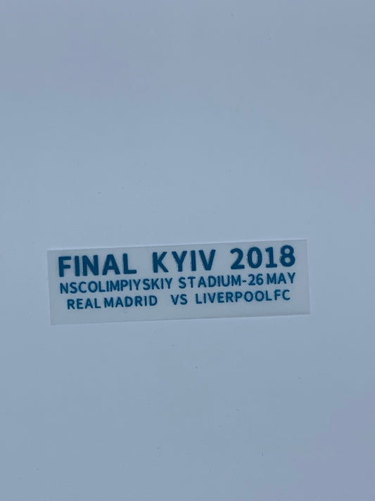 Parche Final Kyiv 2018